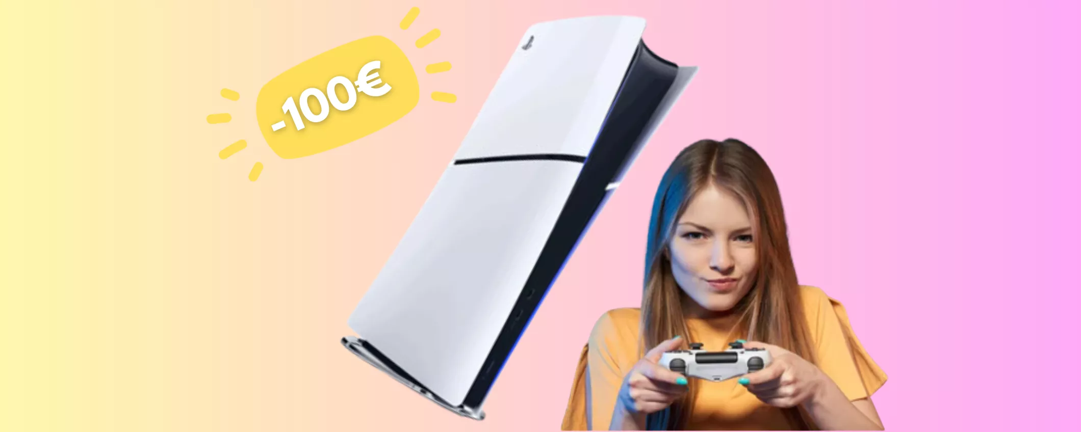 PlayStation 5 Slim in SUPER SCONTO: approfittane ora, la paghi 100€ in meno