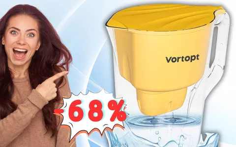 BASTA comprare l'acqua: con questa caraffa filtrante a 12,99€ non ci pensi più (-68%)