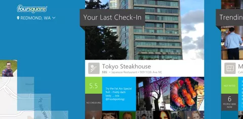 Foursquare per Windows 8 disponibile sul Windows Store