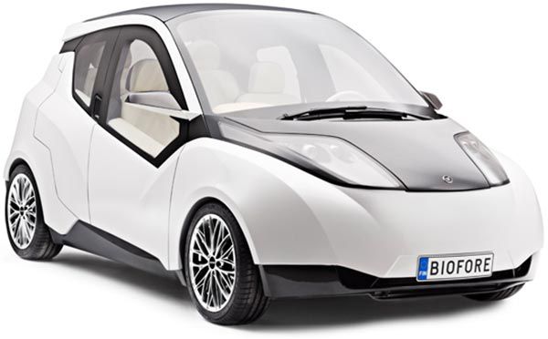 La concept car Biofore di UPM, in mostra al Salone dell'auto di Ginevra 2014