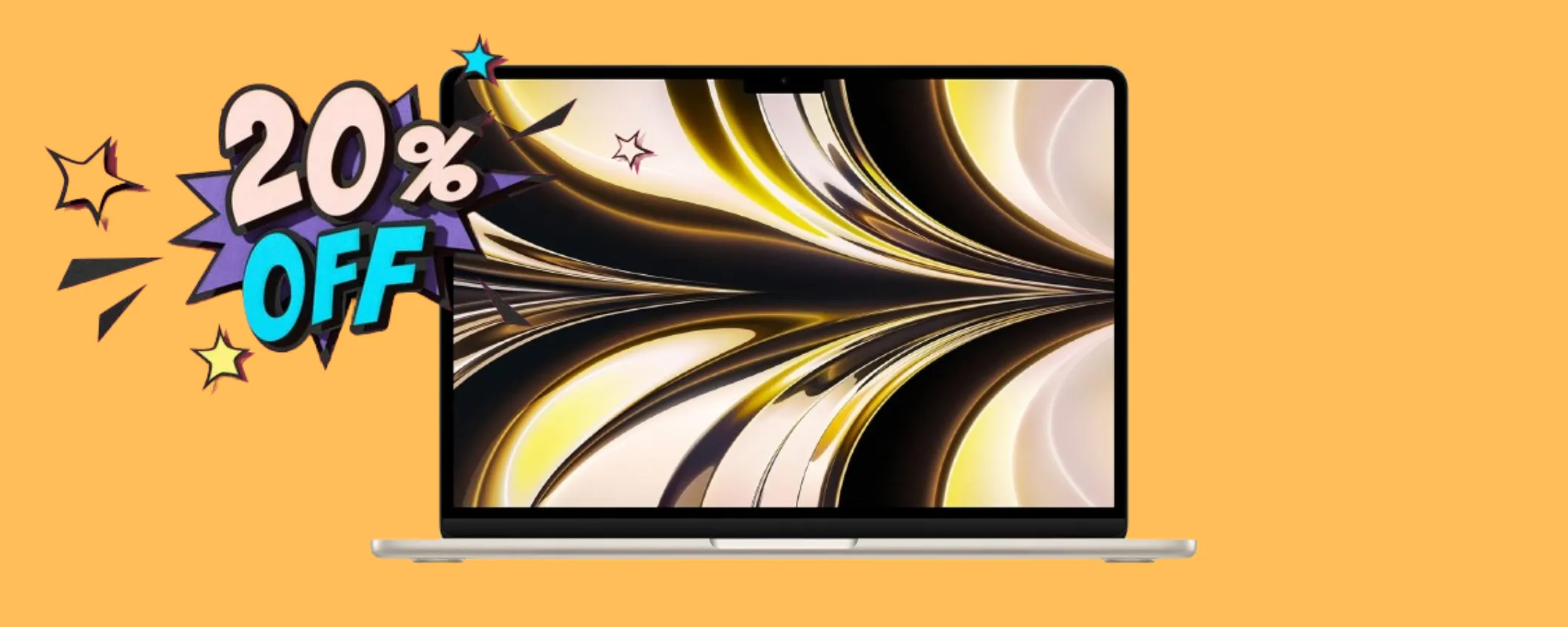 Apple MacBook Air 2022 a 250€ in meno: occasione da non perdere