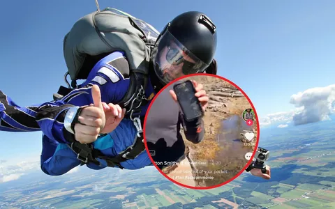 iPhone sopravvive a una caduta di 14.000 piedi: un paracadutista testimonia l'evento