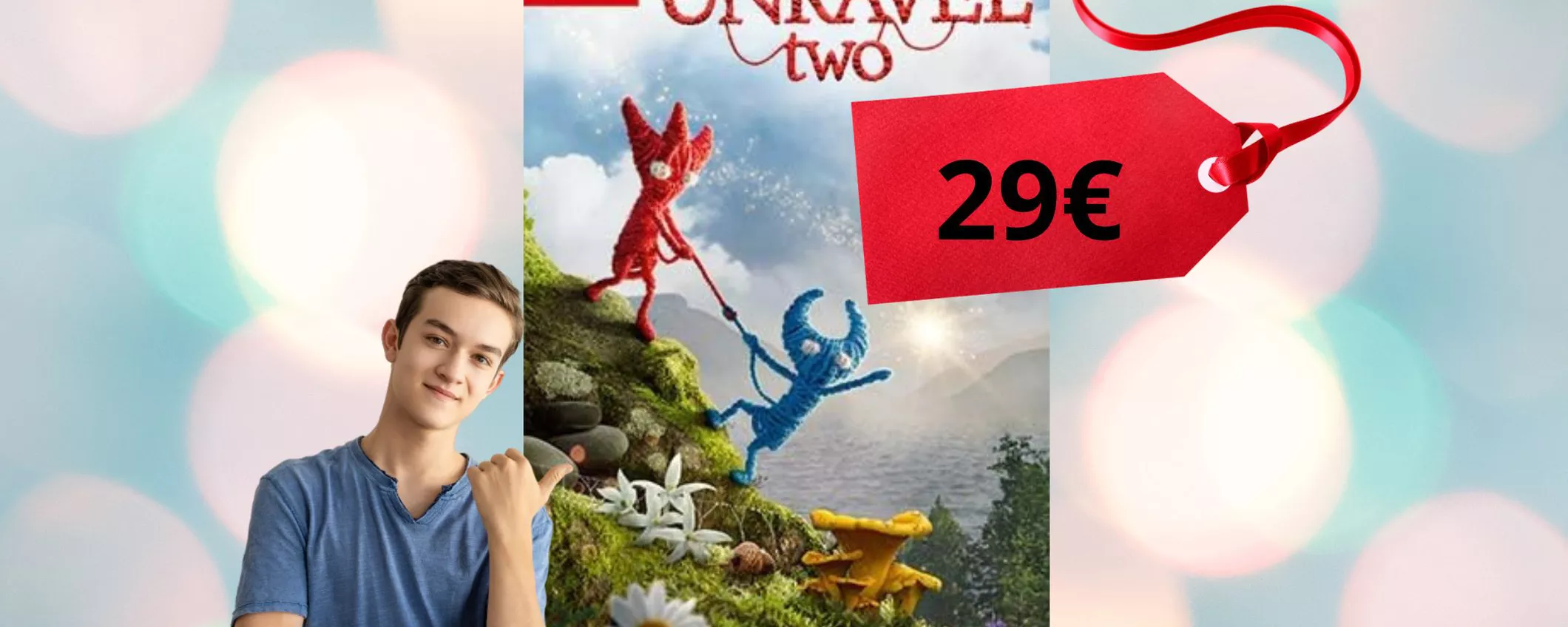 Unravel 2 per Nintendo Switch a META' PREZZO: vedi il mondo con gli occhi di Yarny