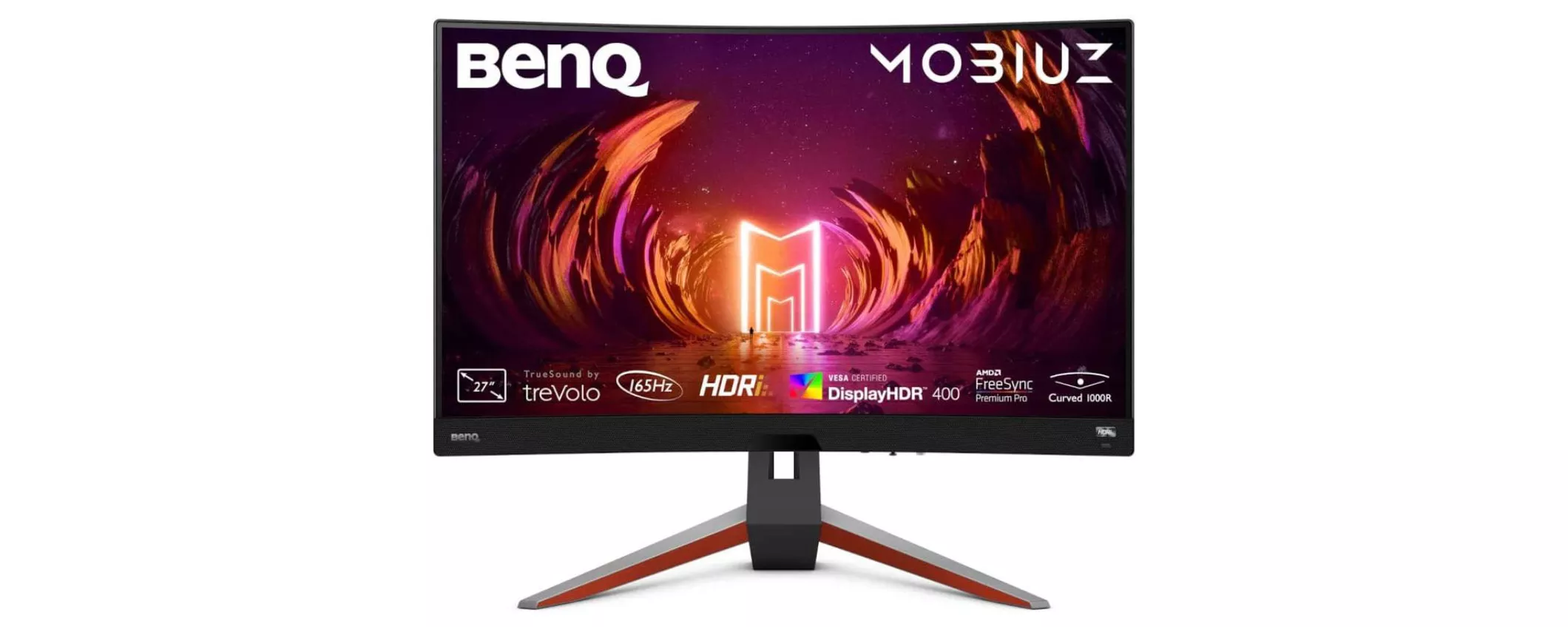 Monitor Curvo Benq Mobiuz con risoluzione 2K: oltre 300 euro di sconto Amazon