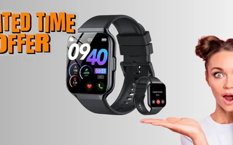 Svendita Black Friday sullo Smartwatch unisex: lo sconto schock è del -77%