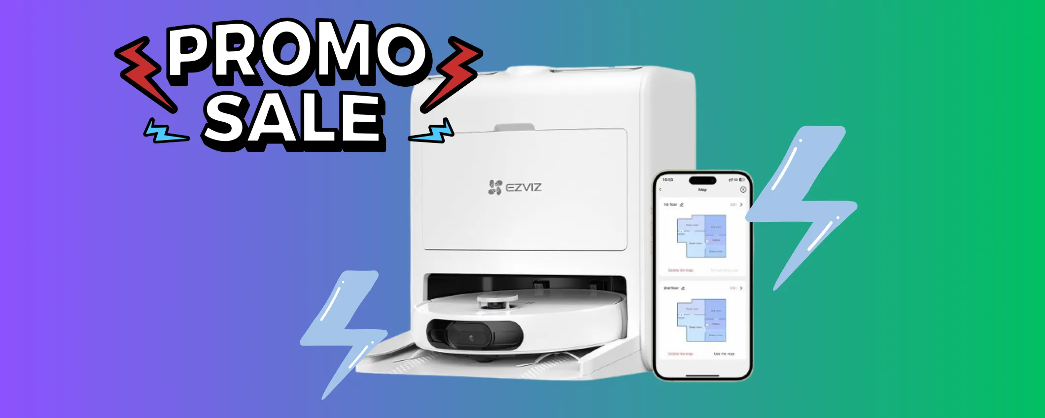 Robot Aspirapolvere 2-in-1 a 200€ in meno con il doppio sconto Amazon