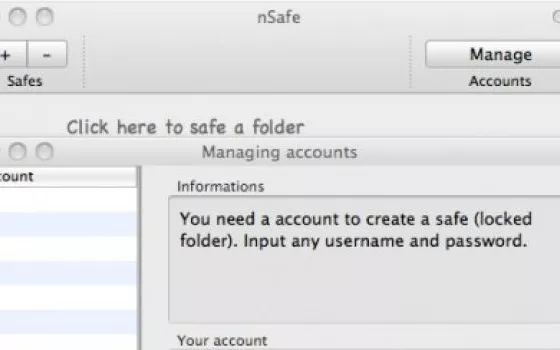 nSafe, proteggere file e cartelle su Mac