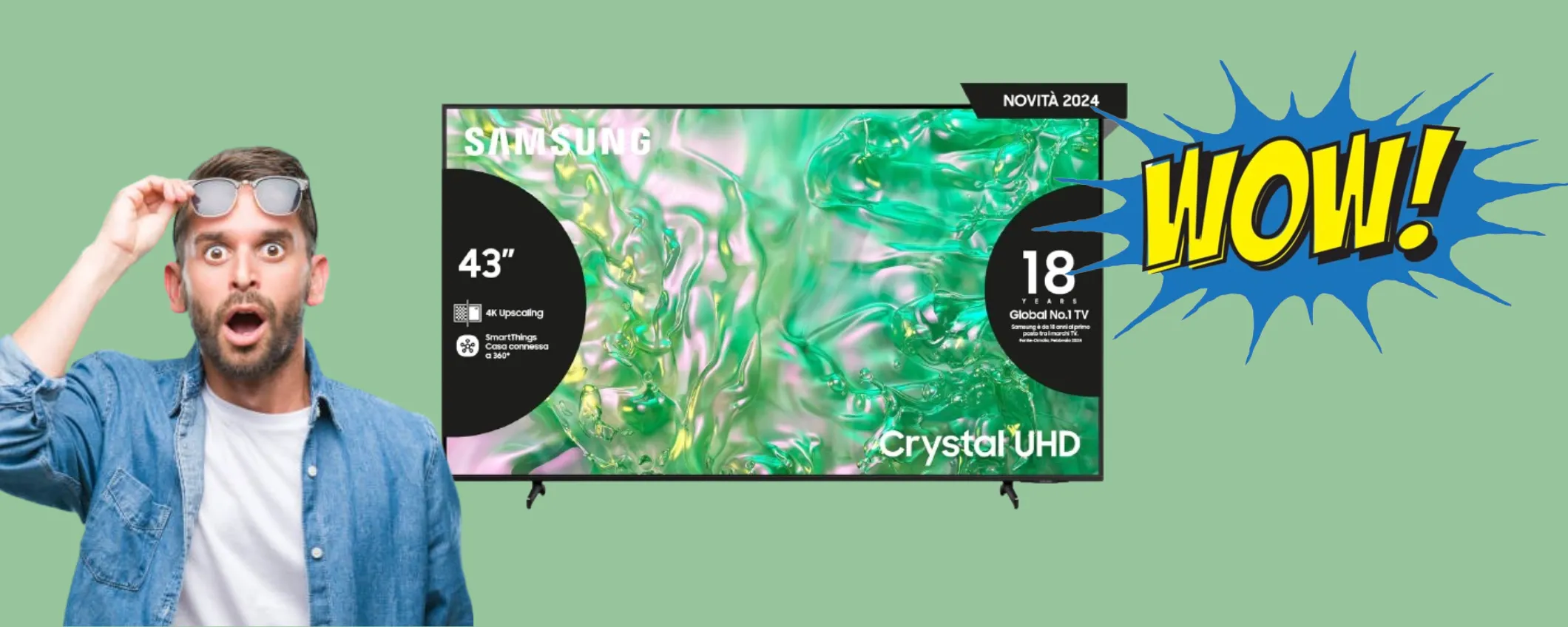 Smart TV Samsung da 43