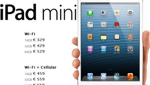 iPad mini ordinabile da oggi sull'Apple Store Online [aggiornato]