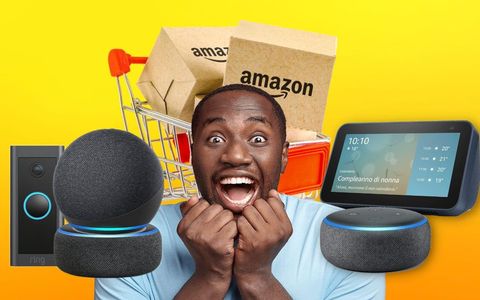 Offerte di Primavera Amazon: tutti gli Echo Dot e Show SCONTATI da acquistare