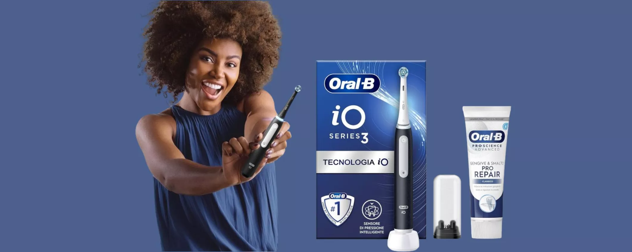 Spazzolino elettrico Oral-B iO Series 3 in super offerta a 69,99€ su Amazon