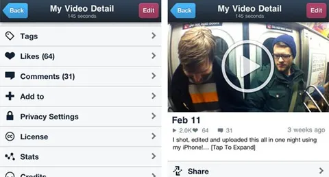 Vimeo sbarca su iOS con la prima app ufficiale