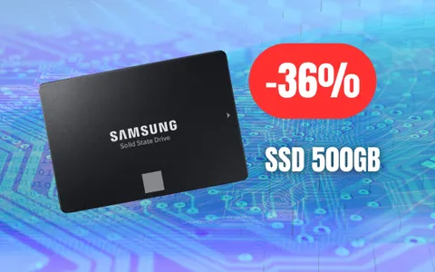 Amazon: questo SSD Samsung da 500GB è SCONTATISSIMO