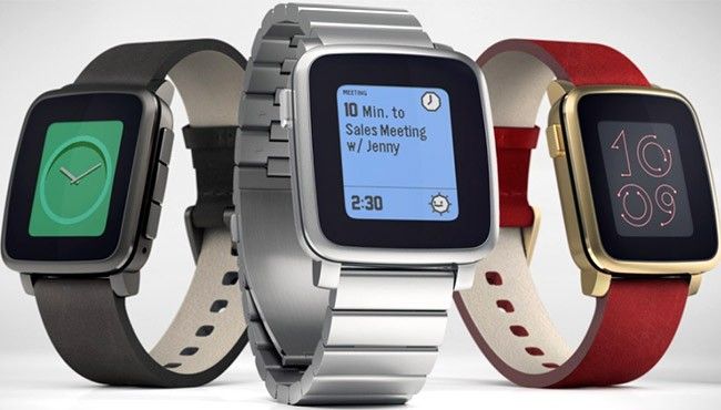 Pebble Time Steel