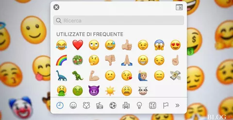 Emoji su Mac: un comando per visualizzarli tutti