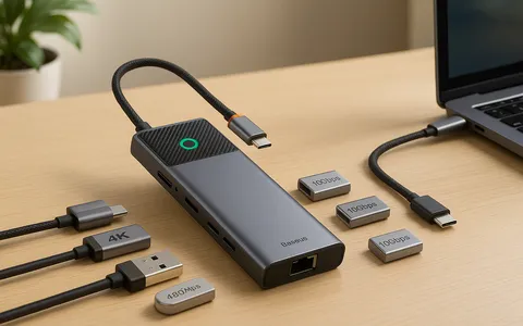 Baseus Docking Station 10 in 1: la soluzione smart per una scrivania senza limiti