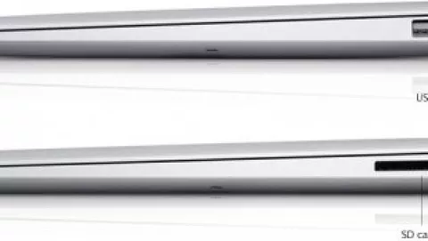 Nuovi MacBook Air: Le porte e lo slot per le SD