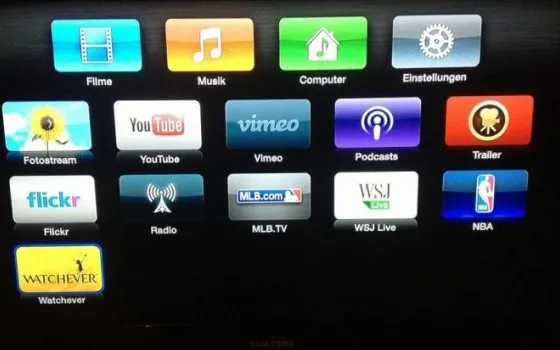 Sulle Apple TV tedesche sono comparsi i film in streaming di Watchever