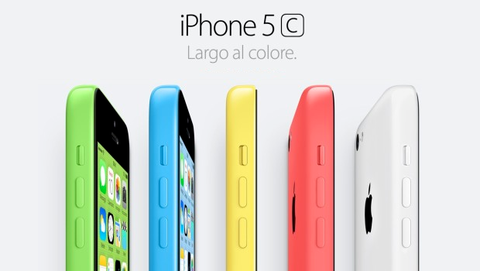 iPhone 5s e iPhone 5c in vendita nei negozi il 25 ottobre in Italia