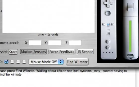 DarwiinRemote: controllare le applicazioni con il telecomando Wii