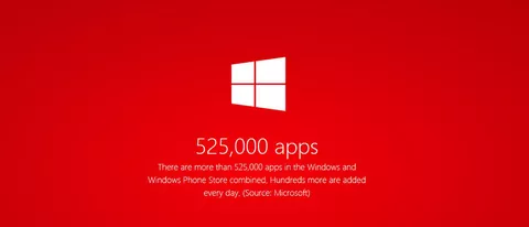 Oltre 500.000 app su Windows e Windows Phone Store