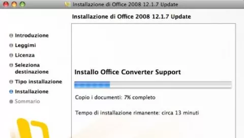 Microsoft aggiorna Office 2004 e 2008 e rilascia Office 2008 demo