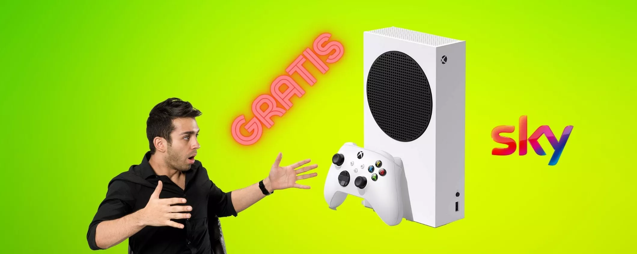 Xbox Series S GRATIS con la clamorosa nuova offerta di Sky