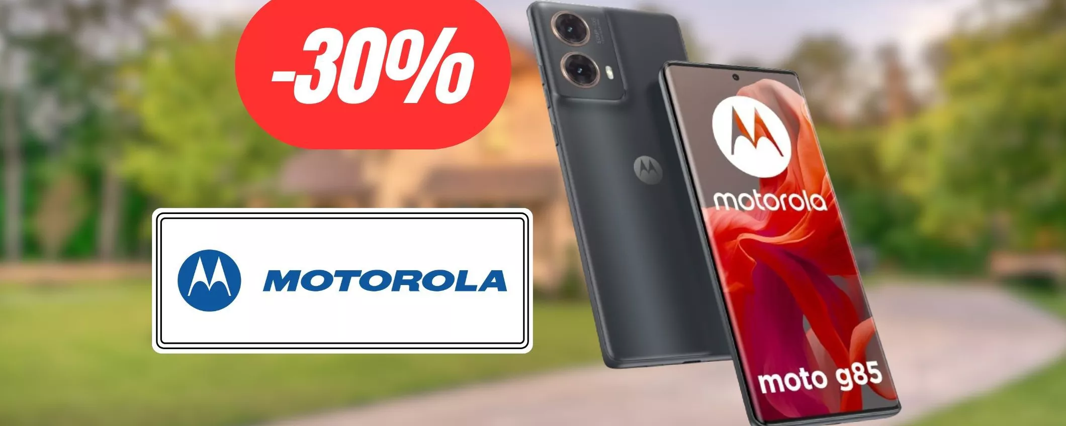 Motorola G85: smartphone recentissimo già in MAXI SCONTO del 30%