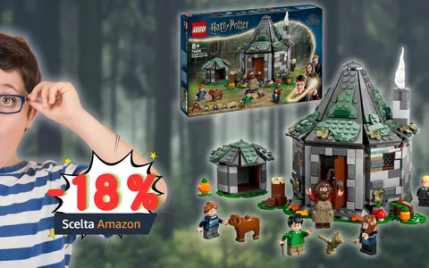 LEGO Harry Potter Capanna di Hagrid: il regalo perfetto a 13,25€ IN MENO