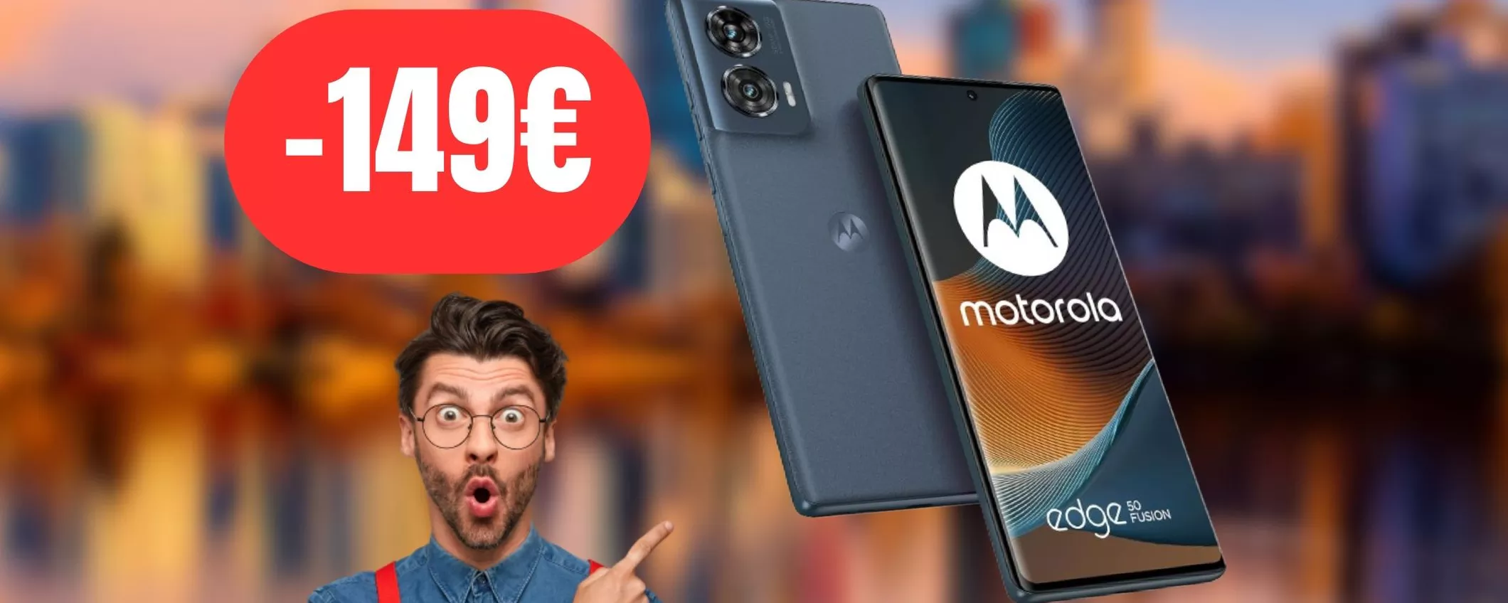 Motorola Edge 50 Fusion è un telefono bilanciato e completo: PERFETTO per ogni utente (-149€)