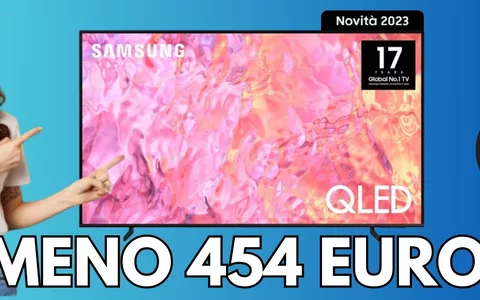Samsung TV 55 pollici QLED 4K: il prezzo crolla, lo paghi quasi la metà! OFFERTA INCREDIBILE!