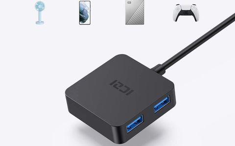 ICZI Hub USB 3.0 compatto e ultrasottile ad un prezzo FENOMENALE su Amazon