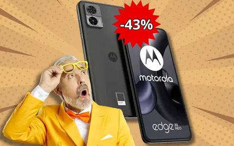 Motorola Edge 30 Neo quasi a METÀ PREZZO: pazzia di eBay, COMPRALO ORA