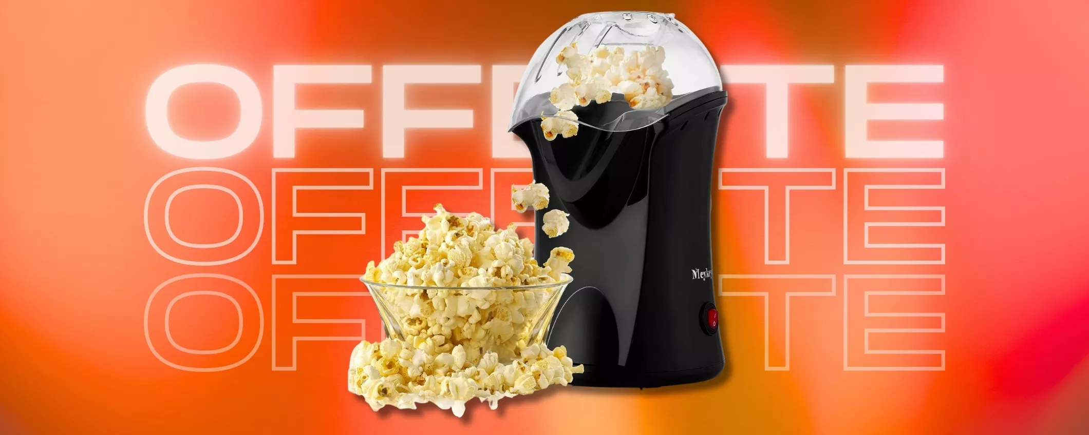 Esperienza da cinema in casa: fai ESPLODERE i pop corn a soli 18€