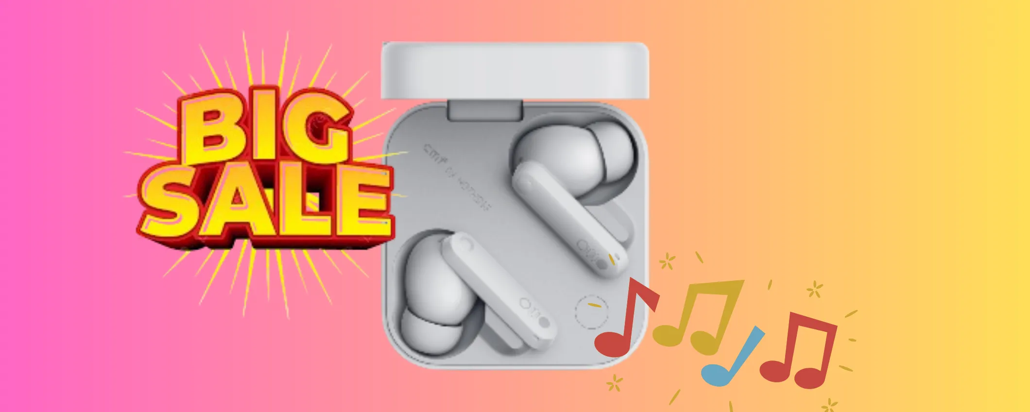 Auricolari wireless CMF by Nothing in sottocosto: ancora per poco su Amazon
