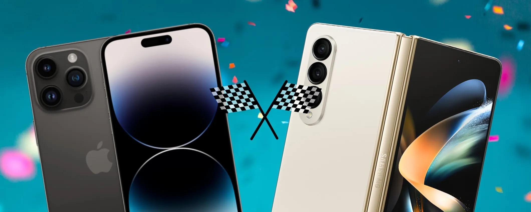 iPhone 14 Pro Max e Galaxy Z Fold4 si sfidano in uno speed test: il risultato non è SCONTATO