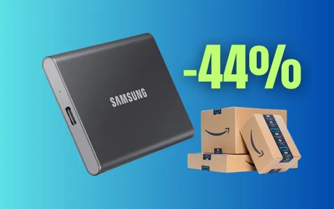 Velocità flash e 1TB di storage: SSD Samsung al 44% di sconto
