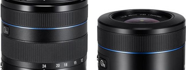 Mirrorless Samsung NX, ecco i nuovi obiettivi