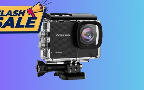 Offerta lampo: Action cam subacquea 4K a mini prezzo, scorte in esaurimento