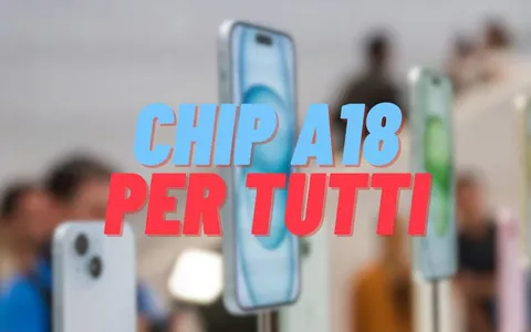 iPhone 16: chip A18 per tutti i prossimi modelli