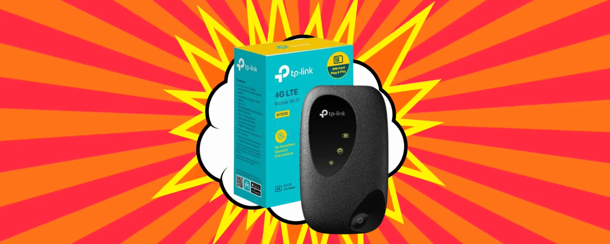 Porta la connessione con te ovunque con la Saponetta 4G TP-Link in promo speciale