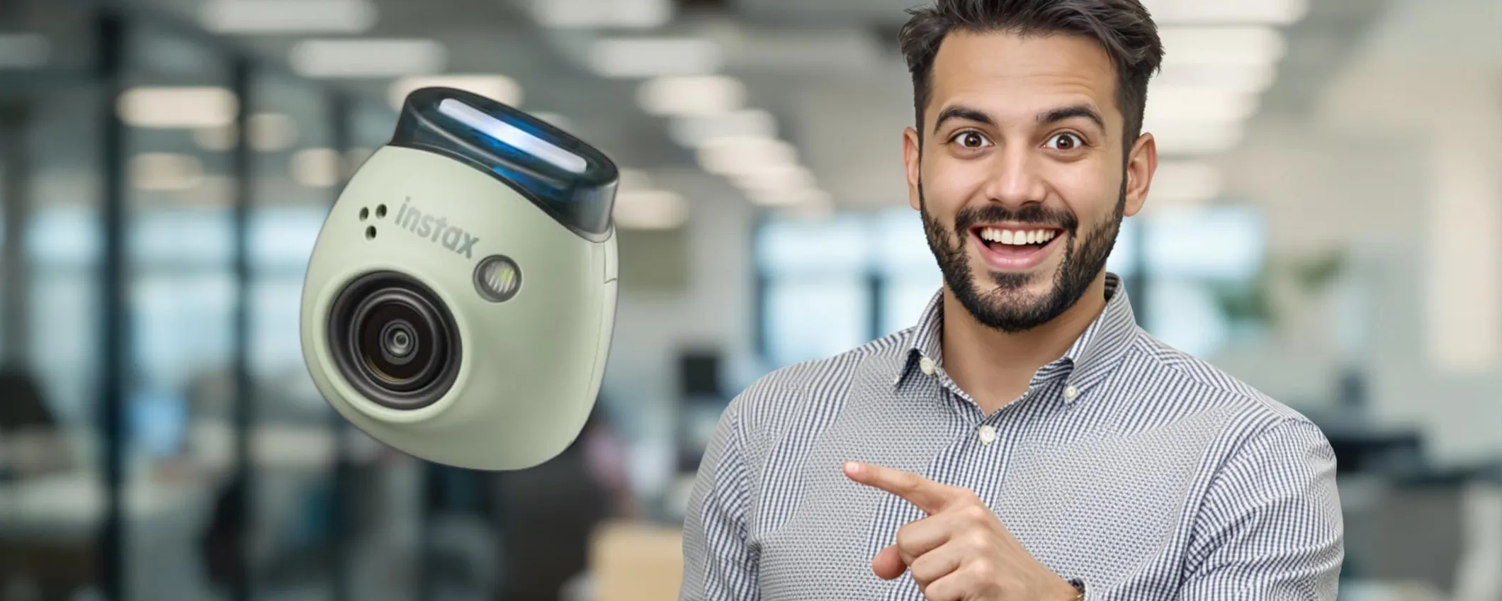 Fotocamera digitale TASCABILE Fujifilm instax Pal a metà prezzo su Amazon