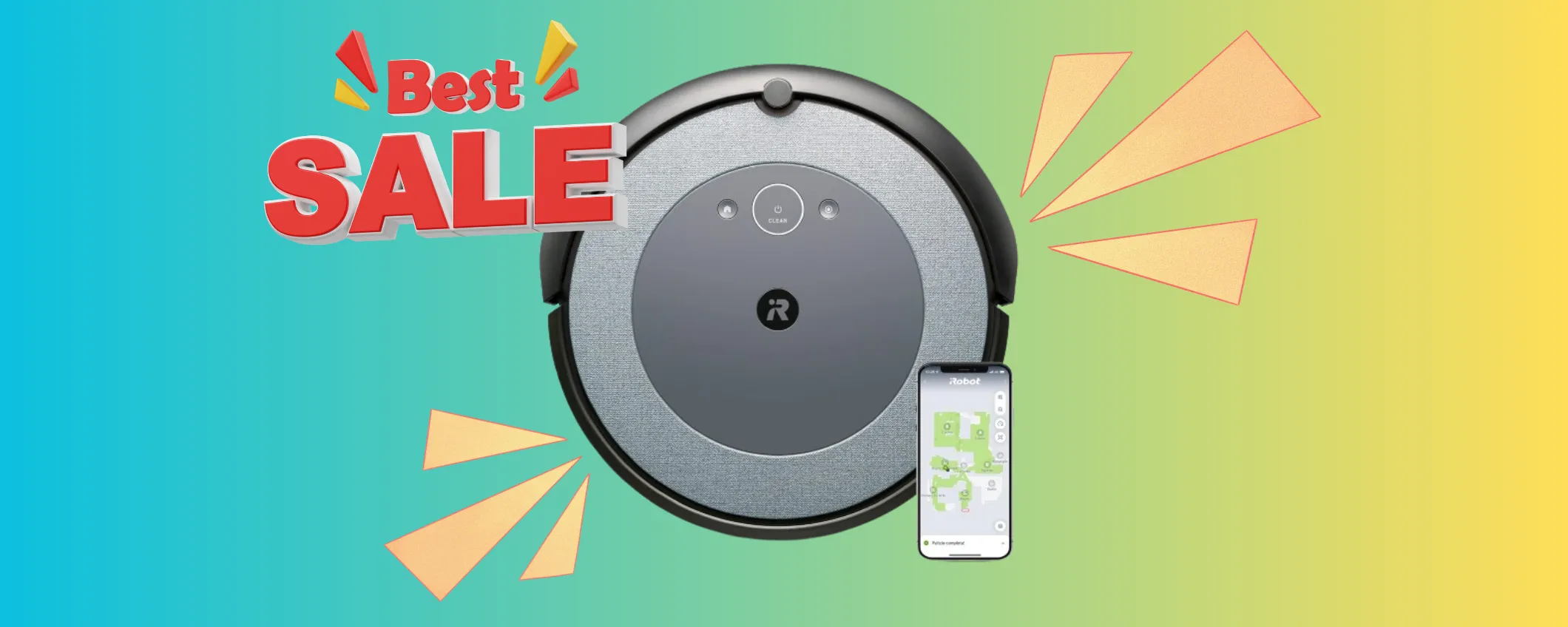 L'iRobot Roomba che aspira e lava alla perfezione lo paghi 150€ in meno