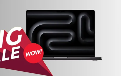 Risparmia 250€ sull'Apple MacBook Pro con chip M4: affare bomba su Amazon