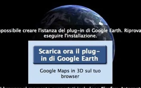 Google Earth diventa plugin per Safari e Firefox