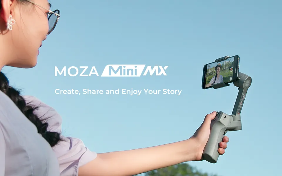 Moza Mini-MX Gimbal 3 assi per iPhone, super sconto esclusivo Prime