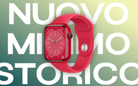 Apple Watch Series 8: la miglior configurazione possibile al MINIMO STORICO