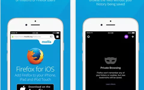 Firefox per iOS più veloce e con supporto a 3D Touch