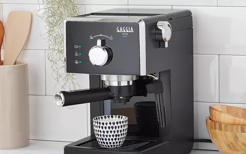 Caffè CREMOSO a casa come al BAR con la macchinetta Gaggia Viva Style (58€)