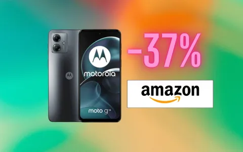 Motorola G14: smartphone 5G con fotocamera da 50Mp (-37%!)